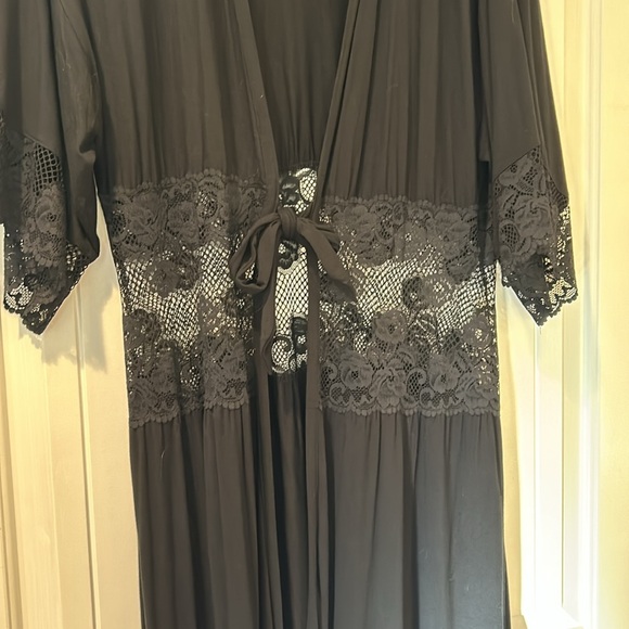 Soma Black Lace Robe - Picture 8 of 8